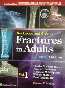 USED-LIKE NEW, ROCKWOOD AND GREEN'S FRACTURES IN ADULTS ( VOL-1