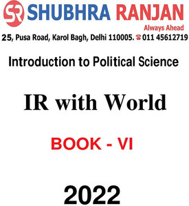 Subhra Ranjan IR With World Book-6 PSIR Printed Notes In English For