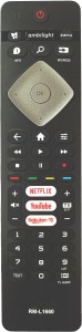 Lipiworld Rm L Lcd Led Smart Tv Universal Remote Control Compatible For Philips Tv Remote