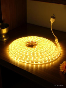 TechnoByte 3 m Yellow Rice Lights Price in India - Buy TechnoByte 3 m Yellow Rice Lights online at Shopsy.in - Image 1