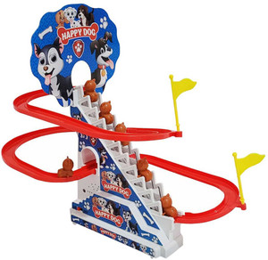 SOPALI Dog Track Running automatic on stair light and sound for kids ...