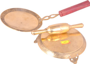 Handmade Lacquered Wooden Belan/बेलन (Chapatti Roller, Rolling Pin)