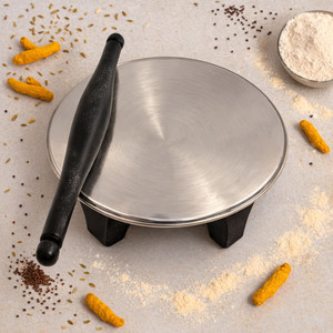 Shopsy Great Art Steel Chakla Belan Set – Classic Durable Edition - Image 1