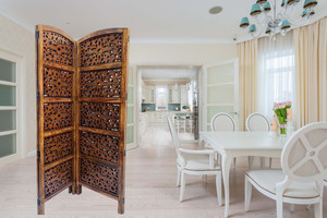 Musa Kazim Handicrafts Wooden Partition/for Living Room Divider ...