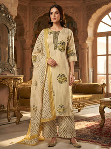 OS Fashion 3-Piece Floral Print Kurta Set 3 Pieces - Image 6