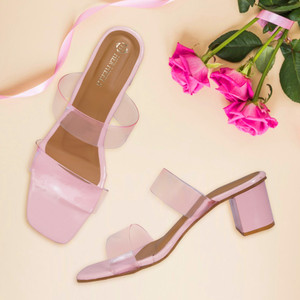 Women Pink Heels Price in India Buy Women Pink Heels online at