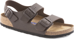 BIRKENSTOCK Milano Soft Footbed Regular Width Men Grey Casual