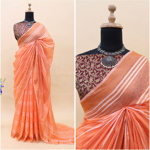 Stunning Mauve Kanjivaram Jacquard Saree with Printed Design, Hand Embroidery & Satin Silk Blouse - Buy