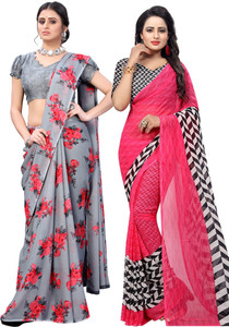Flipkart sarees below cheap 500 cotton