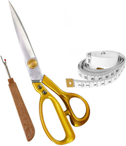 Flipkart.com | Havenor Jupiter J10 Gold Scissors - Tailor's Scissor