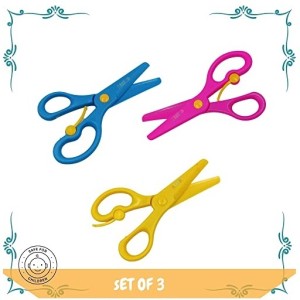 Kid-Friendly Craft Scissors Toddler Safety Scissors With Cover