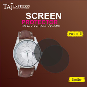 TAJ EXPRESSS Edge To Edge Screen Guard for Titan 9322SL03 Analog