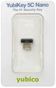 Yubikey 5C Nano Two-factor authentication (2FA) security key Price in ...