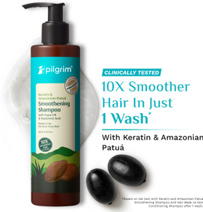 Shopsy Pilgrim Patua 10X Keratin Shampoo 200ml - Image 1