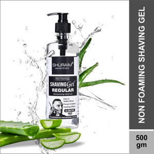shuraim essentials Non Foaming Shaving Gel For Irritation Free Smooth