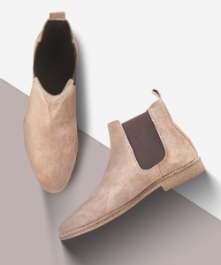 Freacksters Suede Leather Chelsea Boots For Men - Buy Freacksters Boots For Men Online at Best Price - Shop Online for Footwears in India | Flipkart.com