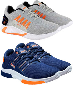 BRUTON ComboPack of 2 Sports Shoes Running shoes Walking Shoes