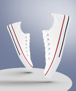 Labbin Casual Sneakers Canvas White 