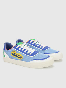 Benetton blue sneakers outlet