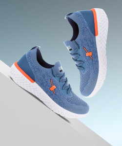 Sparx Men SM-443 Ice Blue White Running 