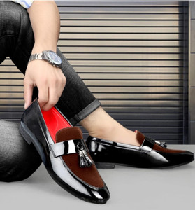 Aldo mens red clearance loafers