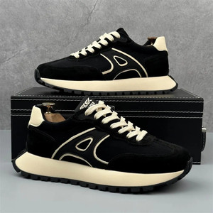 STRANGER BROTHERS Black Sneakers For Men - Image 6