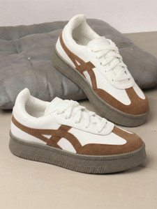VENDOZ Colorblock Heel Flat Sneakers - Image 6