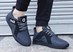 aadi Mesh Ultralightweight Premiun Comfort Summer Tendy Outdoor Running Shoes For Men