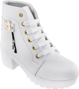 White boots flipkart clearance