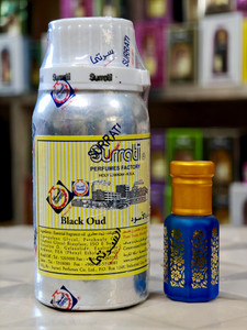 Surrati Black Oud Floral Attar - Image 1