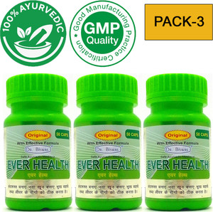 EVER HEALTH 100% NATURAL AYURVEDIC CAPSULE Price in India - Buy EVER ...