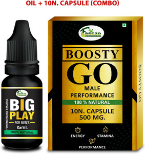 Fasczo Boosty Go Pill Ling Capsule Sex Capsule S E X Power Oil For