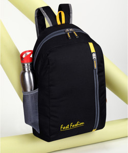 Fast Fashion Pp_010 Black 22L Backpack - Image 4