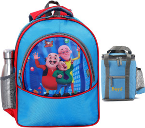 Motu Patlu Pre School 31cm For Nursery LKG UKG 1st std School Bag Lunch Bag 30 L Backpack Price in India Buy Motu Patlu Pre School 31cm For Nursery LKG UKG 1st std School Bag Lunch Bag