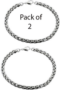 Shopsy Rolss Stainless Steel Silver Bracelet - Image 1