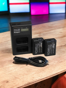 FW50 Dual Port LCD Charger with 2nos 6600mAh Rechargeable Li-ion Sony A  Camera Charger Price in India Buy FW50 Dual Port LCD Charger with 2nos