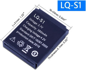 4UONLY 380mAh LQ-S1 for DZ09 Smartwatch Black, 1pcs KJD19 Battery Price  in India Buy 4UONLY 380mAh LQ-S1 for DZ09 Smartwatch Black, 1pcs KJD19 