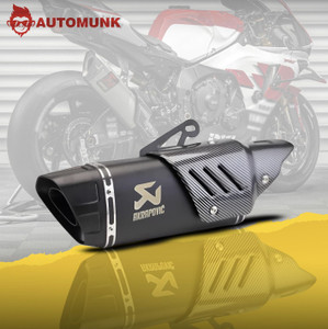 automunk Universal Bike Full Exhaust System - Image 6