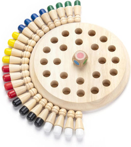 MAITRI ENTERPRISE Wooden Memory Chess Matching Game Family Board Games ...