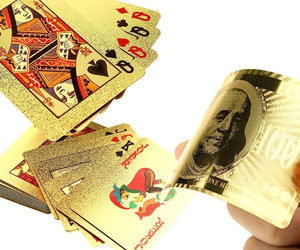 Tash Patti 24 K Golden Poker Playing Cards Price in India Buy