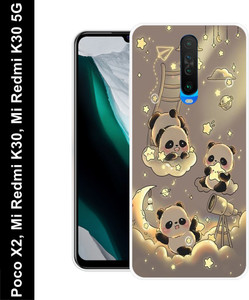 Poco X2, Mi Redmi K30, Mi Redmi K30 5G Panda back cover Plastic