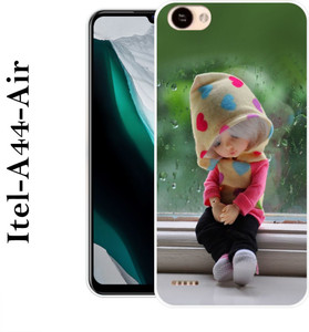 Mobile Itel A44 Power Back Cover OO LALA JI For Itel A44/ A44