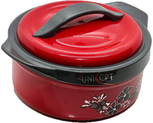 Unicept Inner Insulated Casserole Hot Pot For Roti Casserole Ml Red Serve Casserole Price
