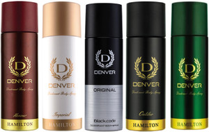 DENVER Men's Body Spray Pack of 5, Pack of 5 · 50 ml (250 ml total) - Image 6