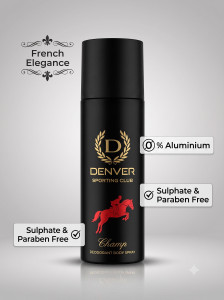 Shopsy DENVER Sporting Club champ Deodorant Spray For Men - Image 1