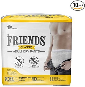 FRIENDS CLASSIC ADULT DRY PANTS XXL-(10 PIECES) ADULT DIAPER PANTS XXL ...