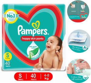 Pampers pants small 40 hotsell pieces