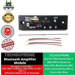 Shopsy TechSupreme Bluetooth Module with Mic Slot, 2x 5W Speaker, SD - Image 1