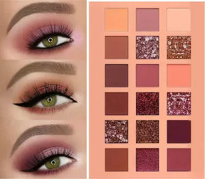 Khudat Ose Color Nude Eyeshadow Palette Highly Pigmented Matte And