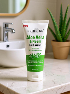 Shopsy ELIBLISS Aloe Vera & Neem Acne Control Face Wash - Image 1